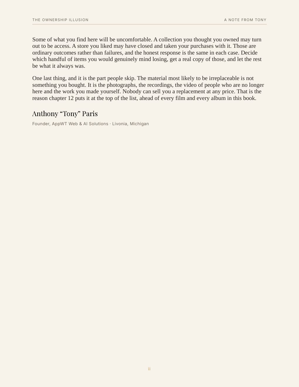 The Ownership Illusion, preview page 5