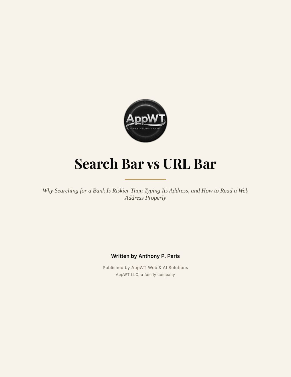 Search Bar vs URL Bar, preview page 2