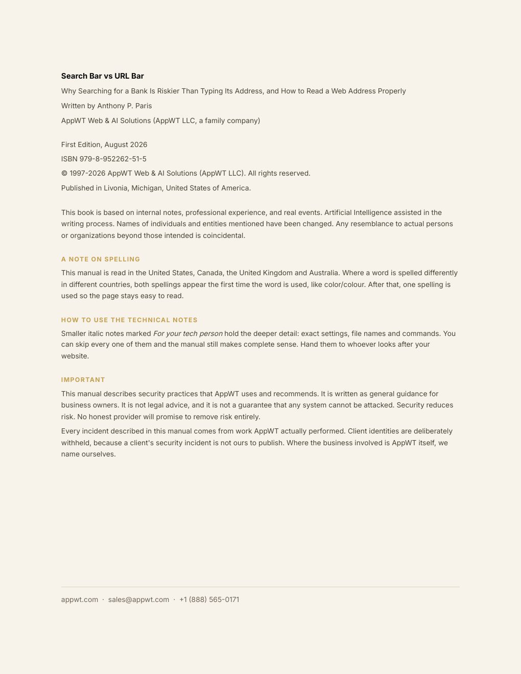 Search Bar vs URL Bar, preview page 3