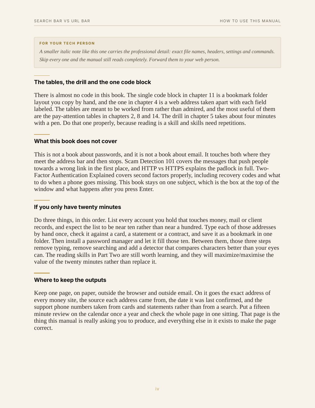 Search Bar vs URL Bar, preview page 7
