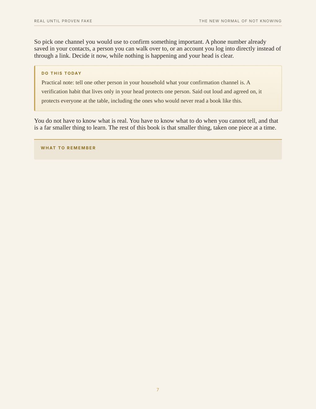 Real Until Proven Fake, preview page 15