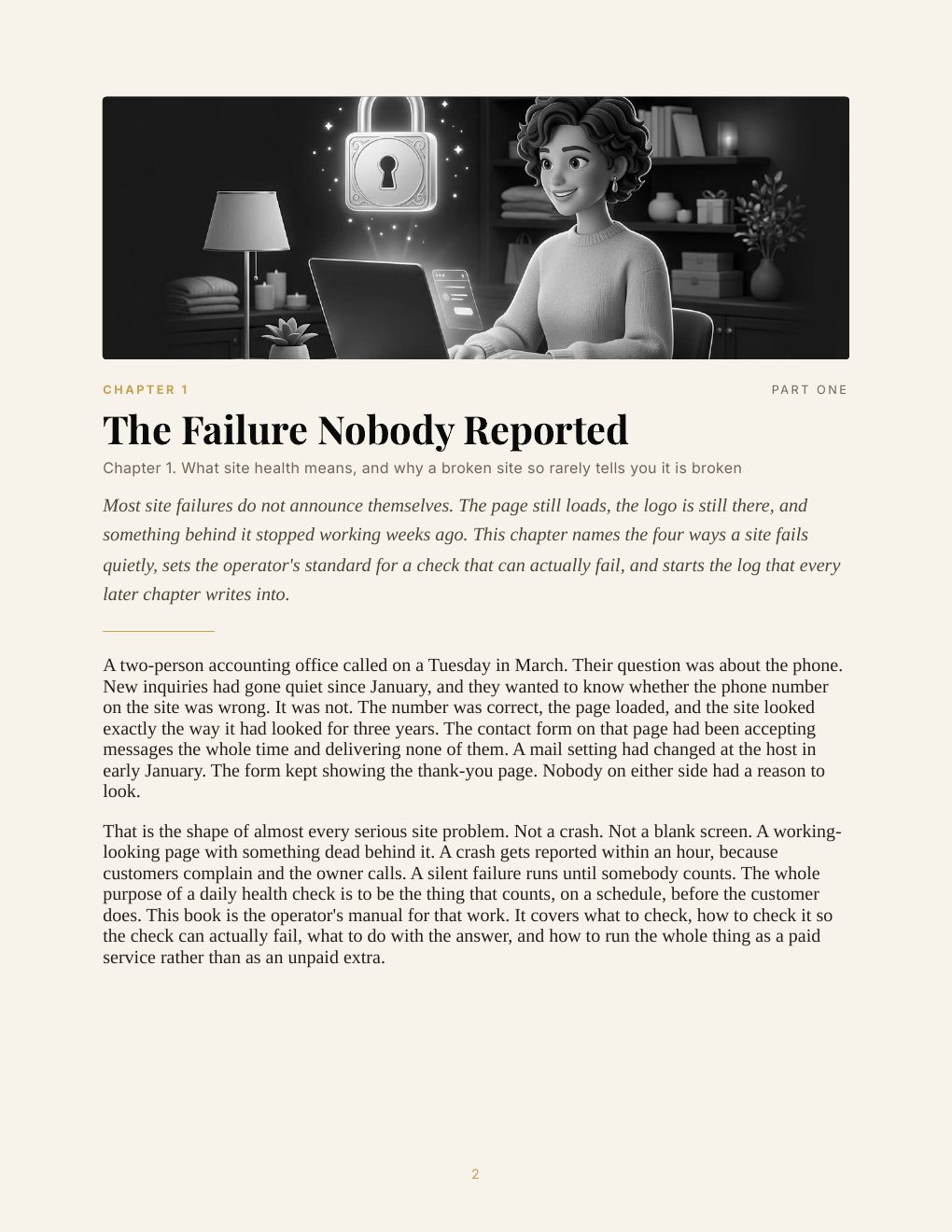 The Daily Site Health-Check Operator's Manual, preview page 10
