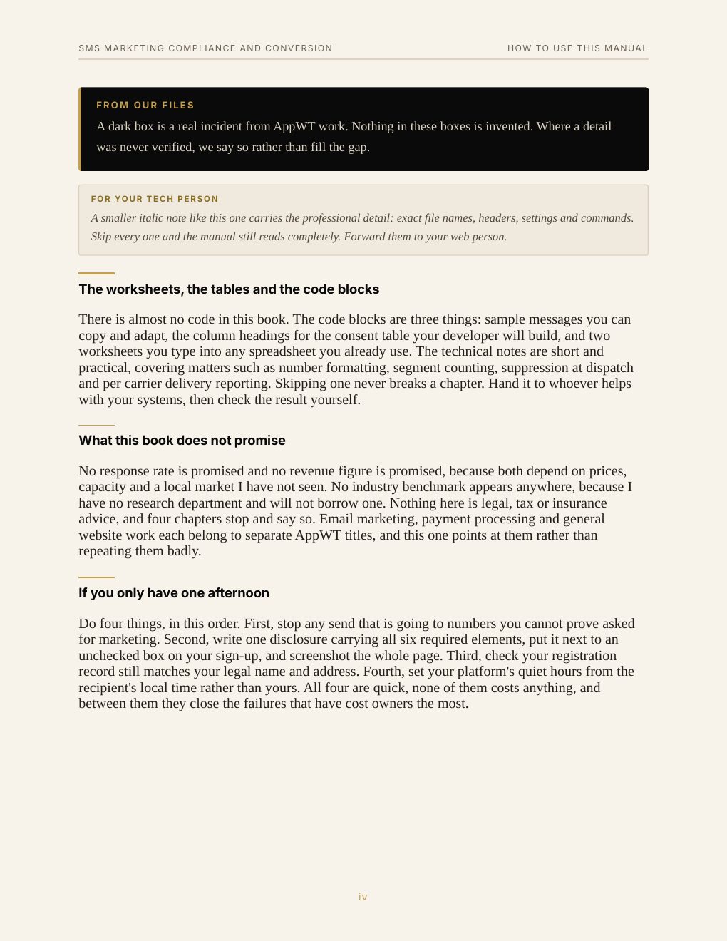 SMS Marketing Compliance and Conversion, preview page 7