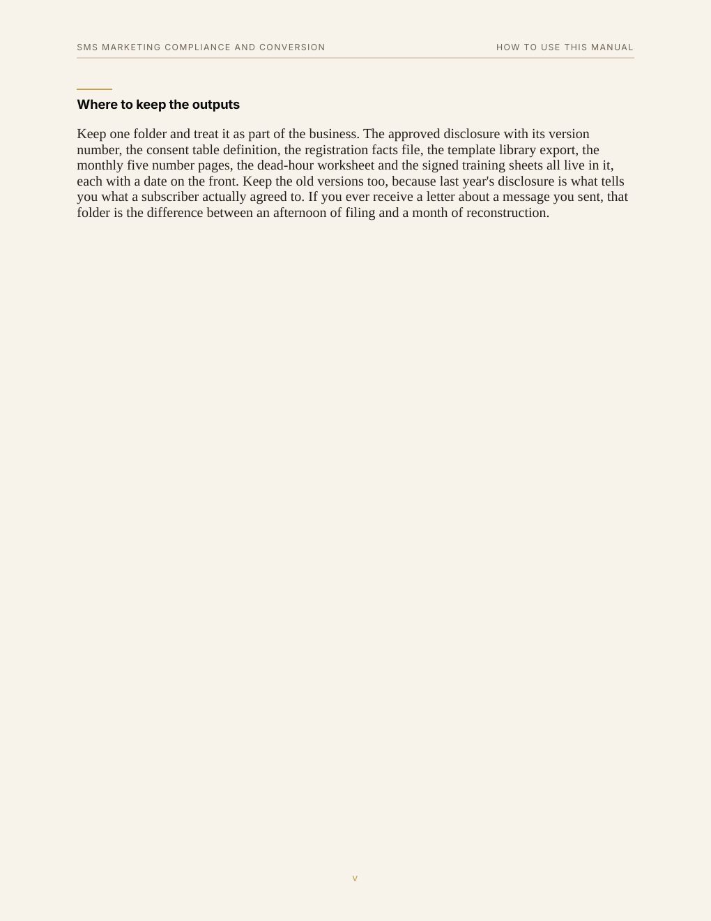 SMS Marketing Compliance and Conversion, preview page 8