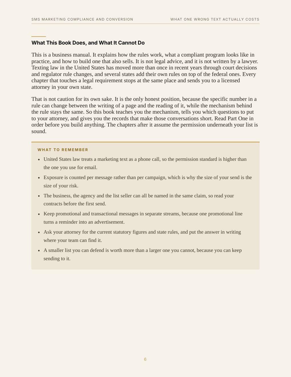 SMS Marketing Compliance and Conversion, preview page 15