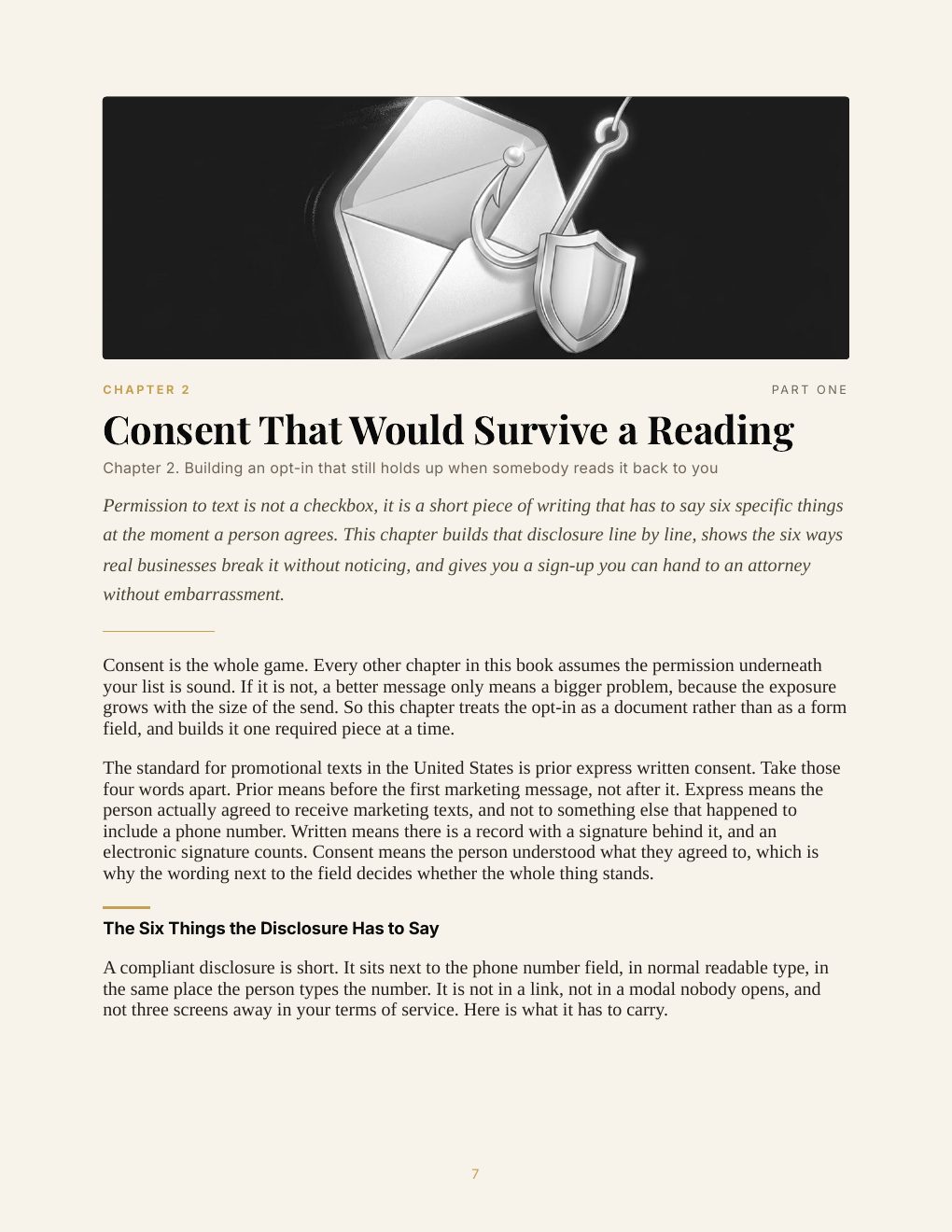 SMS Marketing Compliance and Conversion, preview page 16
