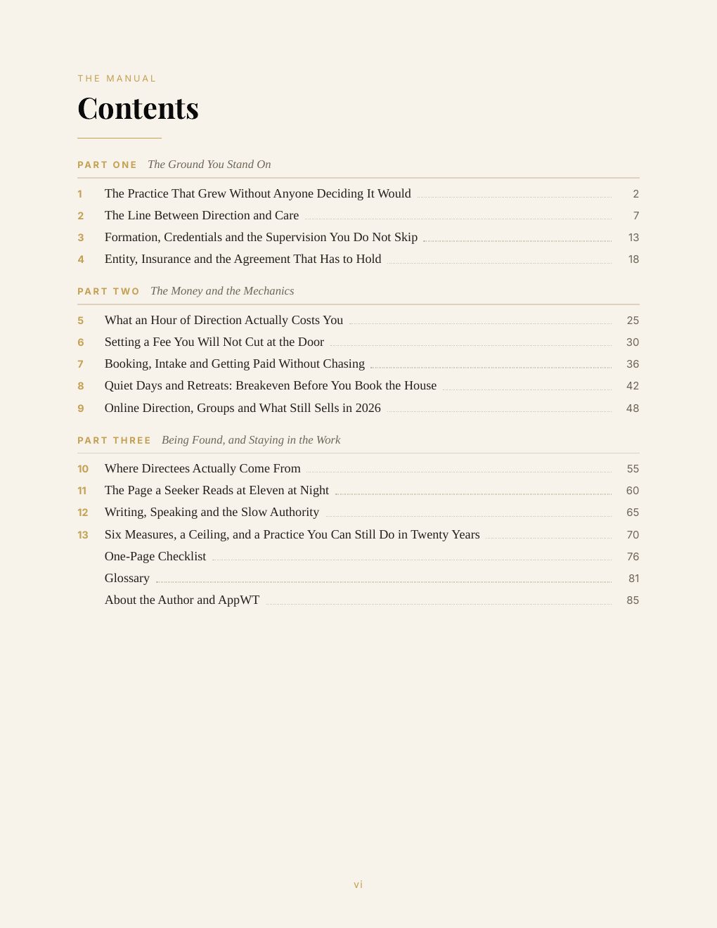 Spiritual Director Business Manual, preview page 9