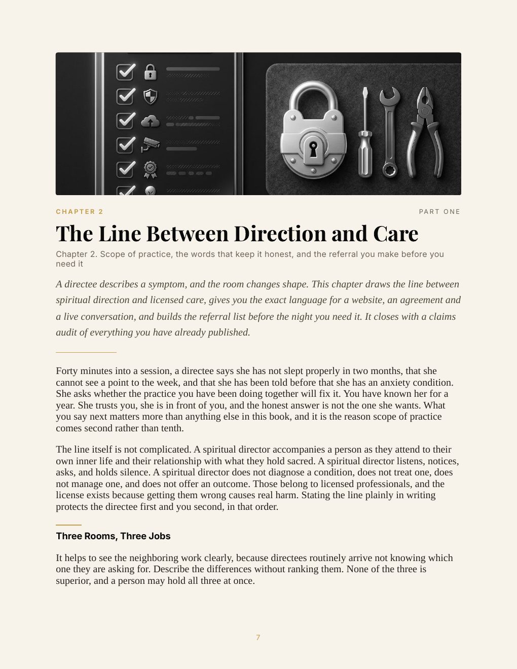 Spiritual Director Business Manual, preview page 16