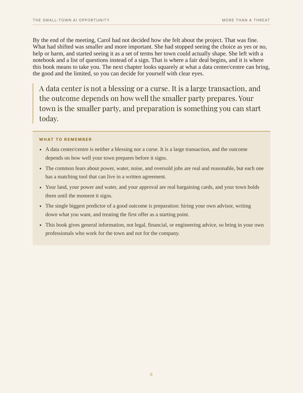 The Small-Town AI Opportunity, preview page 13