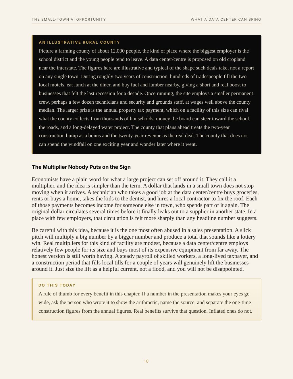 The Small-Town AI Opportunity, preview page 17