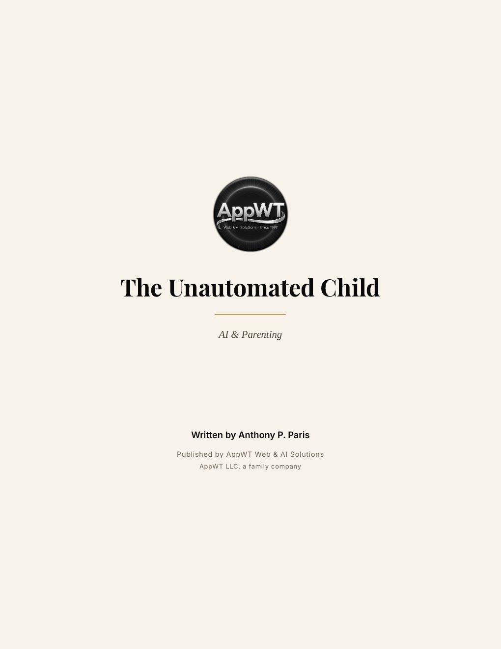 The Unautomated Child, preview page 2