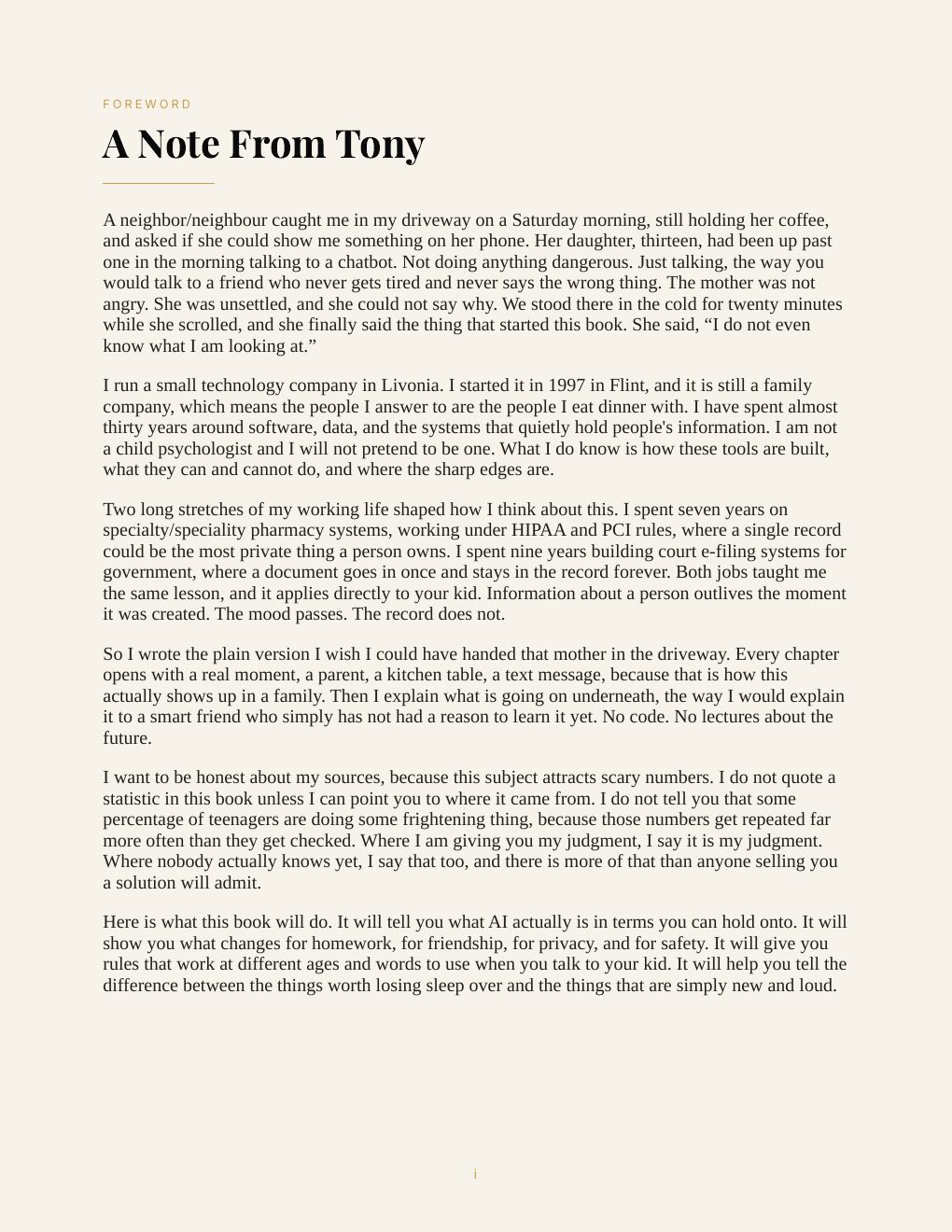 The Unautomated Child, preview page 4