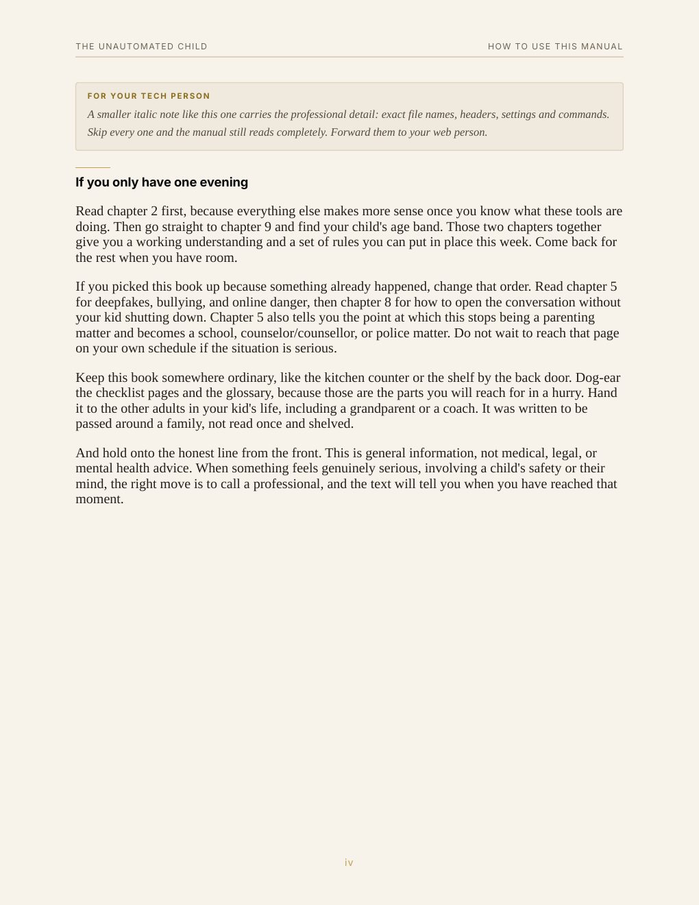 The Unautomated Child, preview page 7