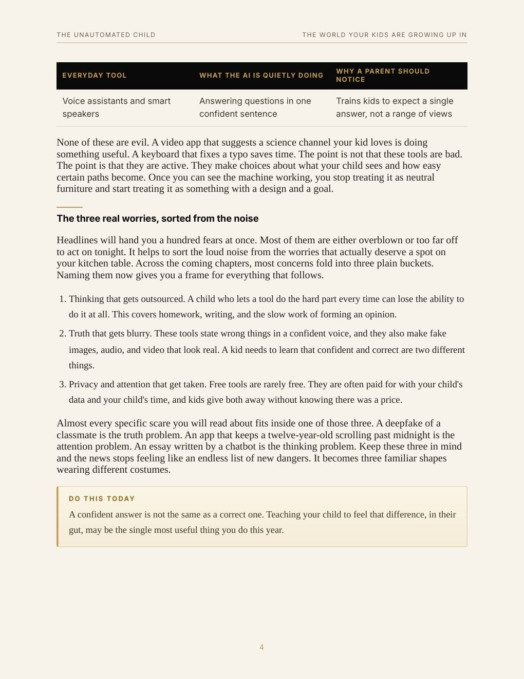 The Unautomated Child, preview page 12