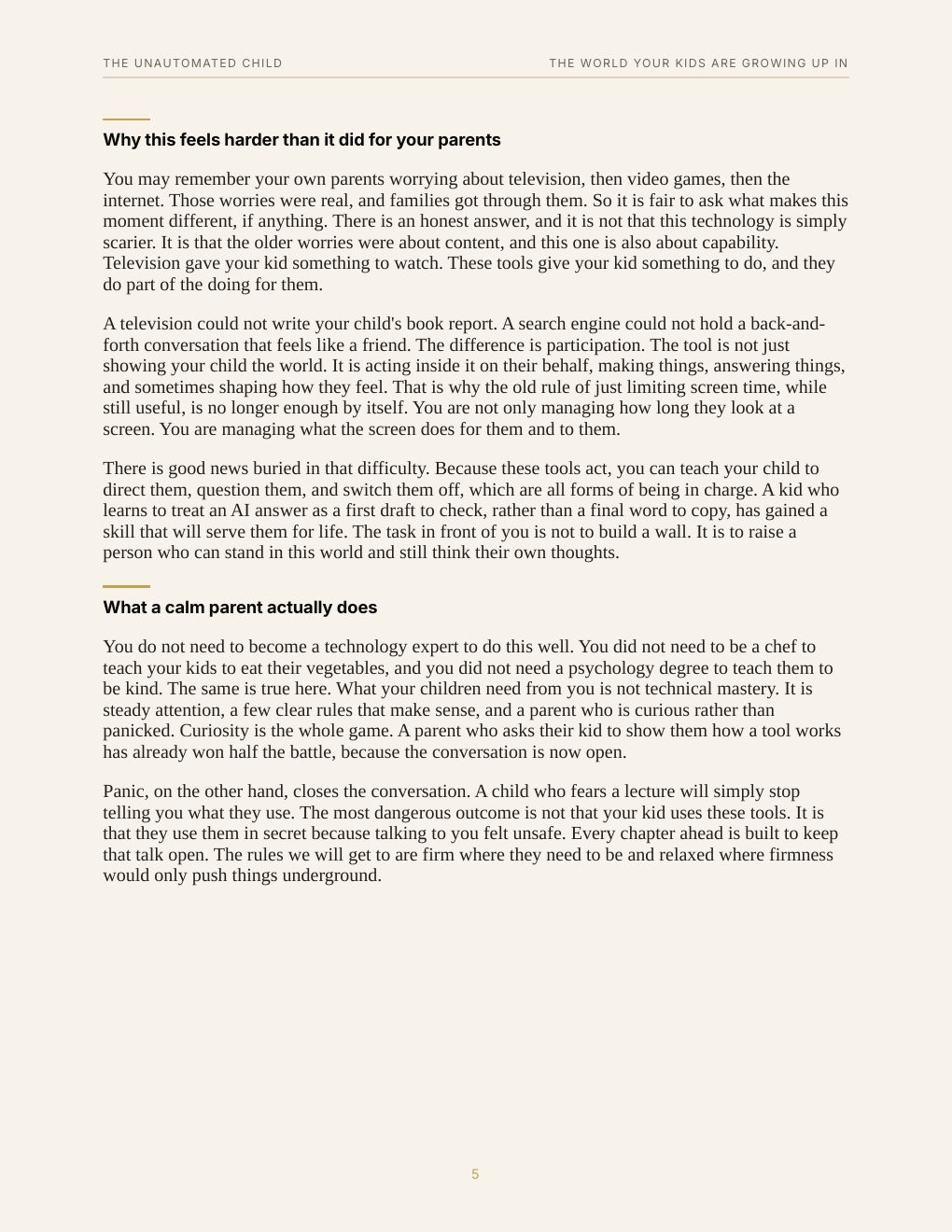 The Unautomated Child, preview page 13