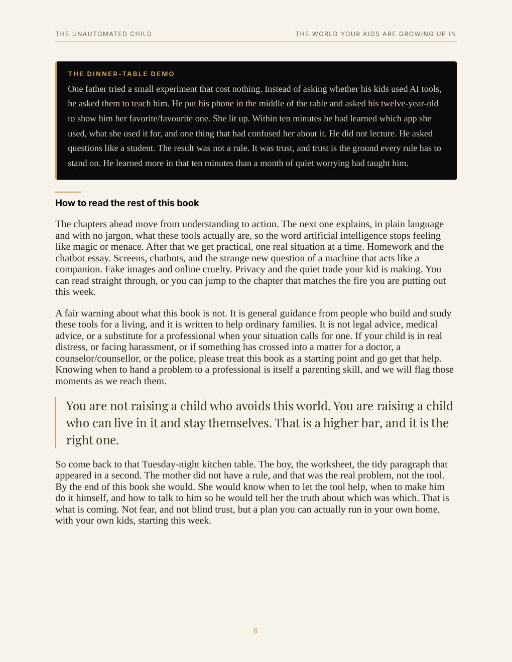 The Unautomated Child, preview page 14