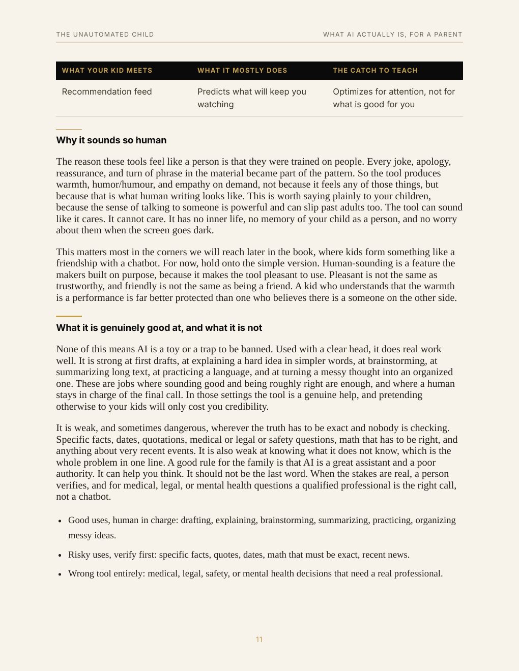 The Unautomated Child, preview page 19