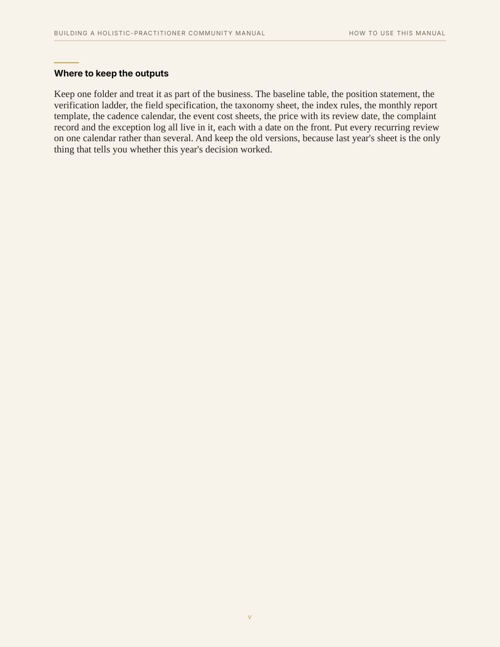 Building a Holistic-Practitioner Community Manual, preview page 8