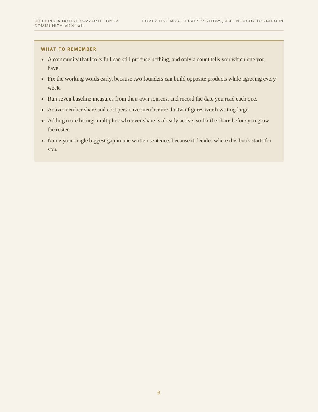 Building a Holistic-Practitioner Community Manual, preview page 15